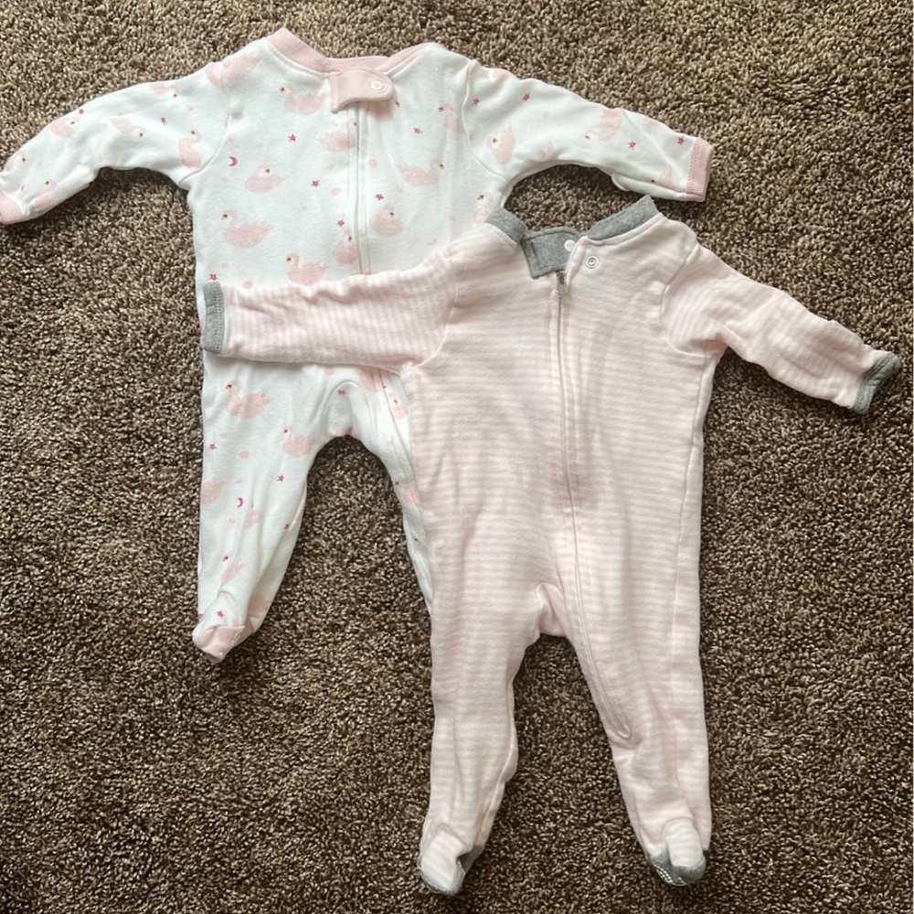 Burt’s Bees Footies | Newborn